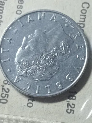 Serie 1974 Rep. Italiana divisionale argento