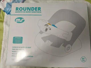 Asiento de baño giratorio para bebé