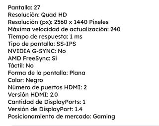 Monitor Gaming Gigabyte M27Q