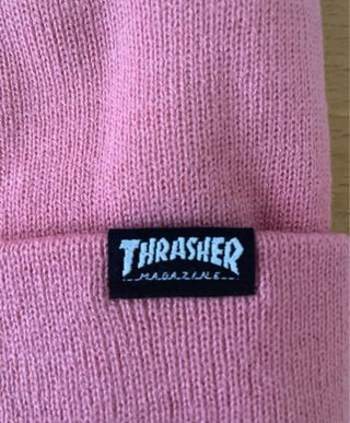 Cappello thrasher rosa