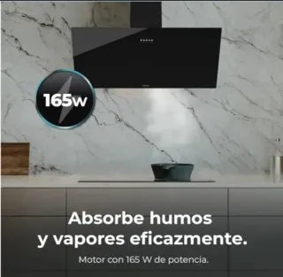 Campana Cecotec Bolero FluxDM 906500 Glassblack