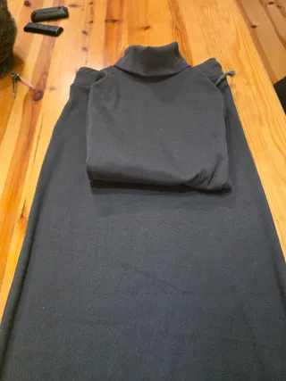 Conjunto gris top corto