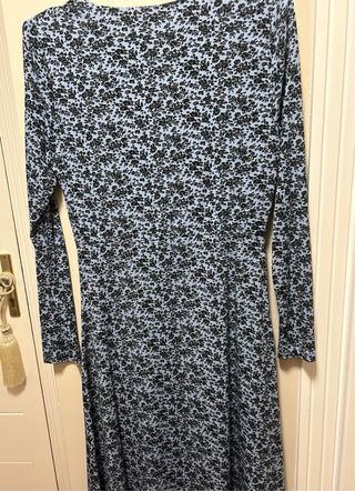 Vestido maxi estampado Mango