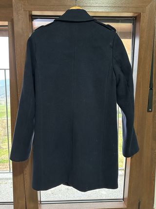 Abrigo Militar Azul Marino Stradivarius