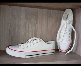 Sneakers Alcott tela bianche n.41