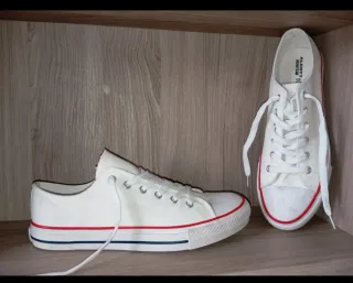 Sneakers Alcott tela bianche n.41