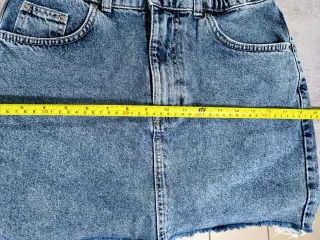 Minigonna jeans vita alta Pull&Bear M