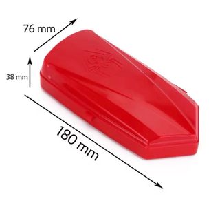 Cofre portaequipajes Crawler 1/10 rojo