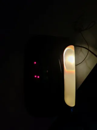 Radio Despertador Prolife Marrón y Blanco