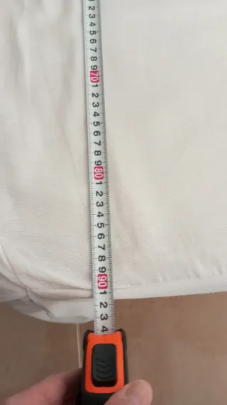 Canapé abatible y colchón 90 x 190