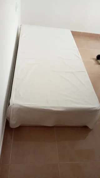 Canapé abatible y colchón 90 x 190