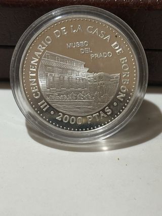 3 Monedas 2000 ptas Casa de Borbón 1998
