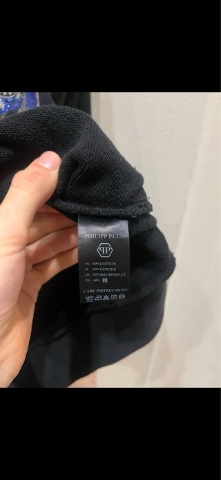 Felpa Philipp Plein Skull Bandiera USA