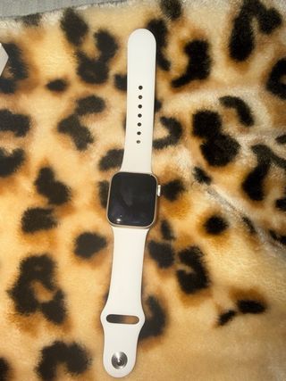 Reloj Apple Plata y Rosa