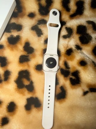 Reloj Apple Plata y Rosa