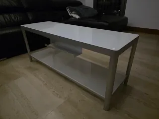 Tavolo da Pranzo Ikea in Cristallo e Metallo