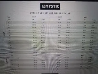 Traje de neopreno Mystic azul y negro