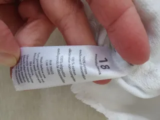 Peto blanco estampado verano 18 meses