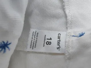 Peto blanco estampado verano 18 meses