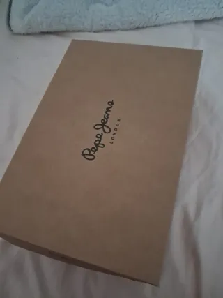 Zapatillas Pepe Jeans Blancas y Doradas Nuevas