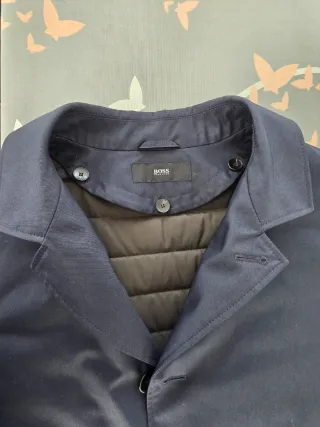 Abrigo Derrek 3 de Hugo Boss Azul Marino