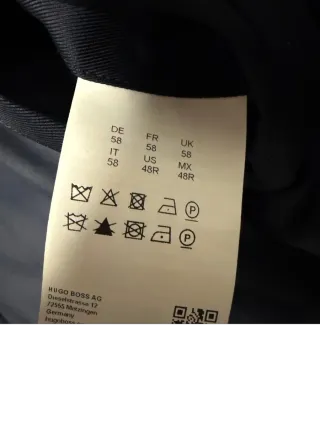 Abrigo Derrek 3 de Hugo Boss Azul Marino