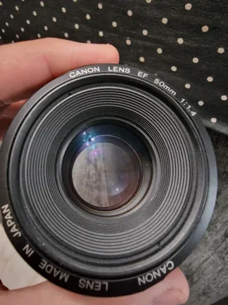 Objetivo Canon f/1.4 USM