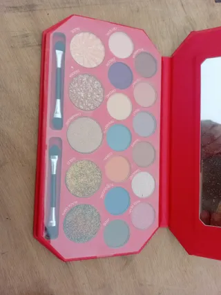 Paleta de sombras de ojos