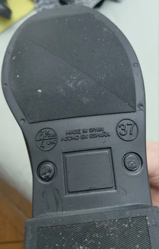 Botas de lluvia negras Talla 37