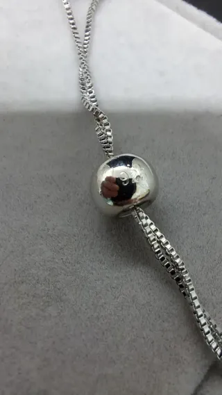 Pulsera Plata 925 Circonitas Ajustable