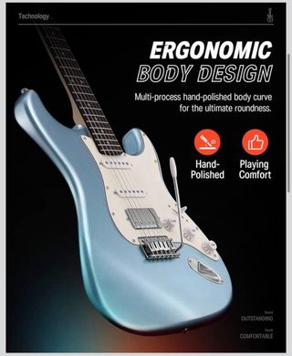 Chitarra Elettrica Donner DST-152R Kit