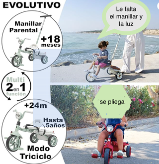 Triciclo infantil Carly
