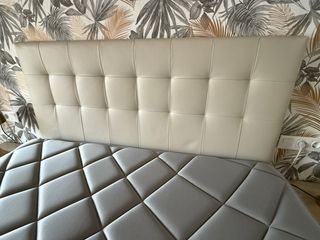 Cama IKEA con cabezal y colchón Pikolin