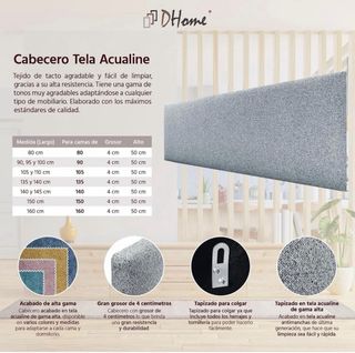 Cabecero de cama 150cm