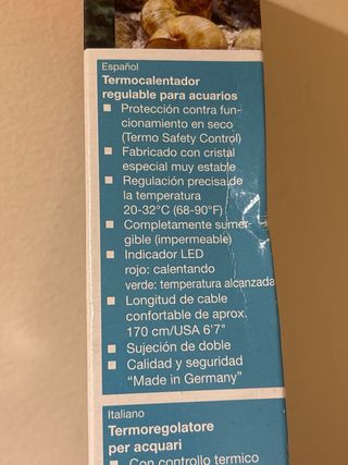 Calentador Eheim Thermo Control 200W