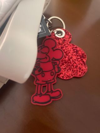 Bolso bandolera Mickey Mouse Desigual blanco