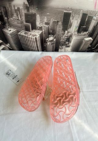 Chanclas de agua mujer perlas