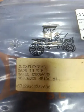 Cable Embrague Mercedes MB 100