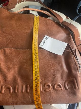 Bolso Desigual Marrón Dos Posiciones