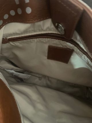 Bolso Desigual Marrón Dos Posiciones