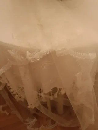 Velo de Novia Blanco con Peineta