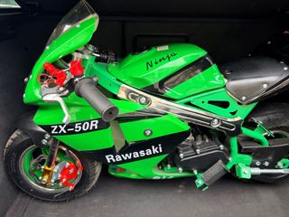 Mini Moto Kawasaki ZX-50R Ninja Verde