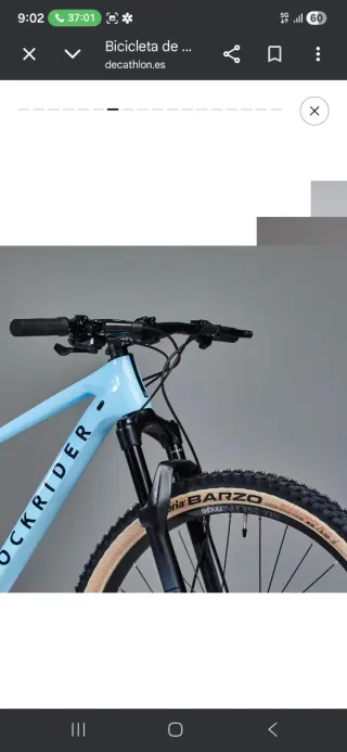Bicicleta de Montaña ROCKRIDER