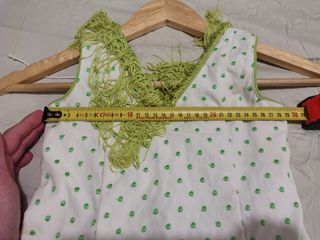 Traje Flamenca Niña Verde Talla 6-8