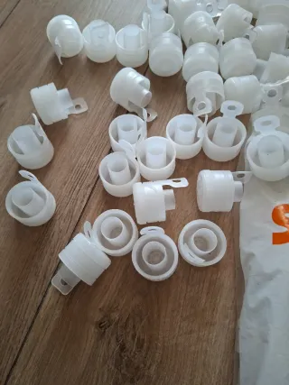 80 Tappi plastica per vino