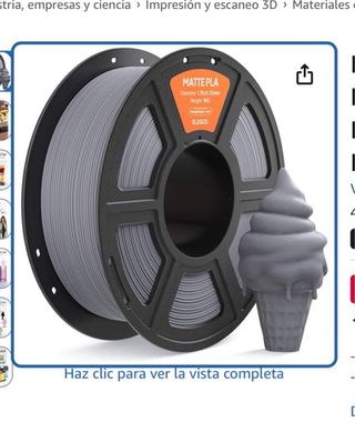 Filamento PLA para sergio