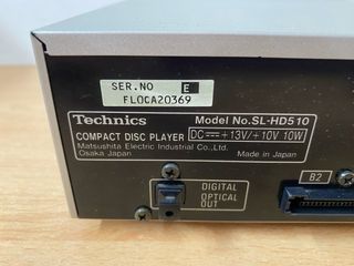 Reproductor CD Technics SL-HD510