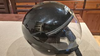 2 Cascos Moto SHOX Negros