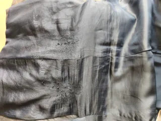 Americana Mango Gris Hombre