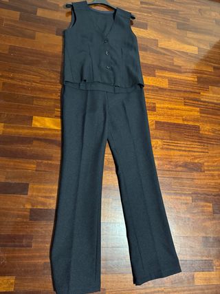 Completo donna blu scuro